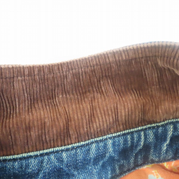 実際に弊社で買取させて頂いたEVISU/エヴィス LOT.1118 デニム カバーオール/38の画像 4枚目