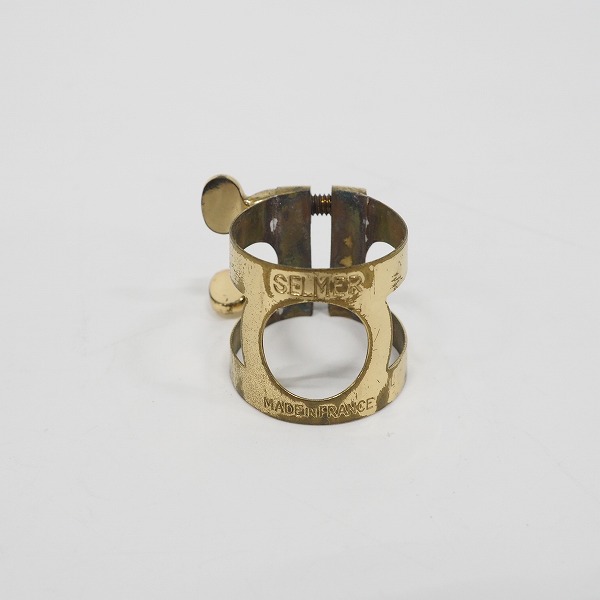 実際に弊社で買取させて頂いたH.SELMER/セルマー S80 C☆ アルトサックス用 マウスピース リガチャー付の画像 7枚目