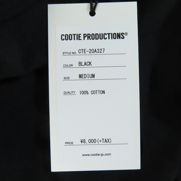 実際に弊社で買取させて頂いた【未使用】COOTIE/クーティー Print L/S Tee プリント 長袖Tシャツ CTE-20A327/Mの画像 5枚目
