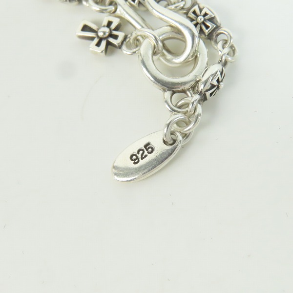 実際に弊社で買取させて頂いた【ギャラ付き】Justin Davis/ジャスティンデイビス TINY CROSS/タイニークロス チェーン ネックレス SNJ125の画像 4枚目