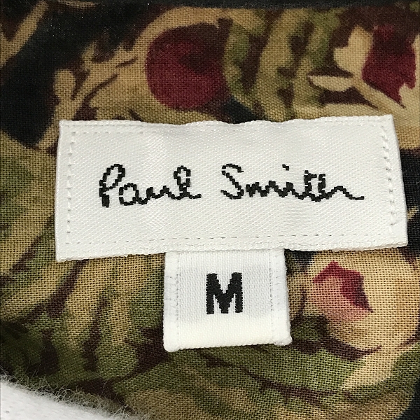 実際に弊社で買取させて頂いたPaul Smith/ポールスミス 総柄 長袖シャツ/Mの画像 2枚目