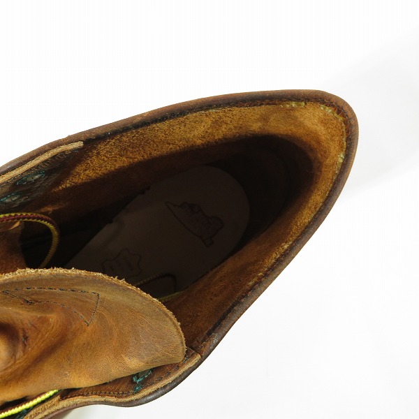実際に弊社で買取させて頂いたRED WING/レッドウィング 6" CLASSIC ROUND 6インチ クラシックラウンド 9111 US11の画像 4枚目