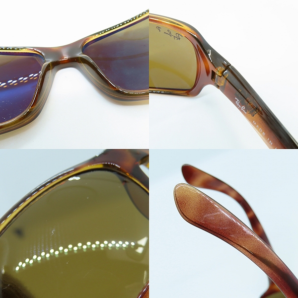 実際に弊社で買取させて頂いたRay-Ban/レイバン 偏光レンズ サングラス/アイウェア  RB4075 642/57の画像 7枚目