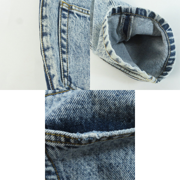 実際に弊社で買取させて頂いたSAINT LAURENT PARIS/サンローランパリ 22SS ウォッシュド加工デニムパンツ 681376 Y35AJ/29の画像 9枚目