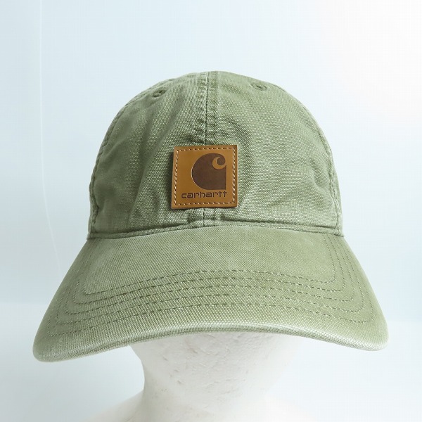 実際に弊社で買取させて頂いたCarhartt/カーハート キャップ ワンポイントロゴ/One Sizeの画像 1枚目