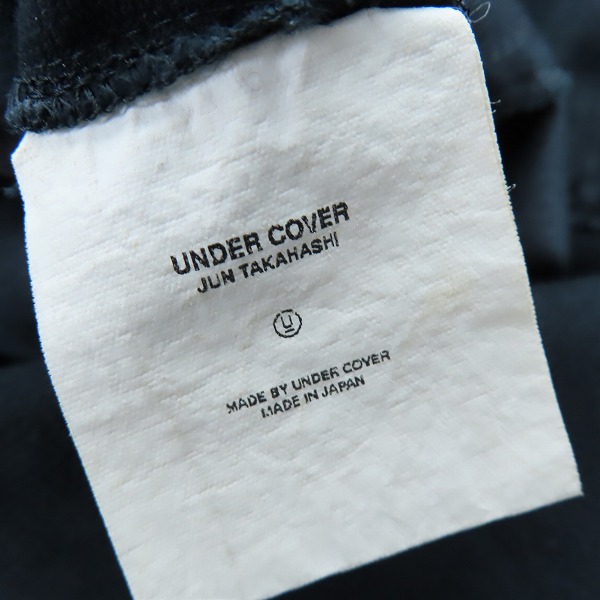実際に弊社で買取させて頂いたUNDERCOVER/アンダーカバー No Collar Mods Coat ノーカラー モッズコート/Mの画像 3枚目