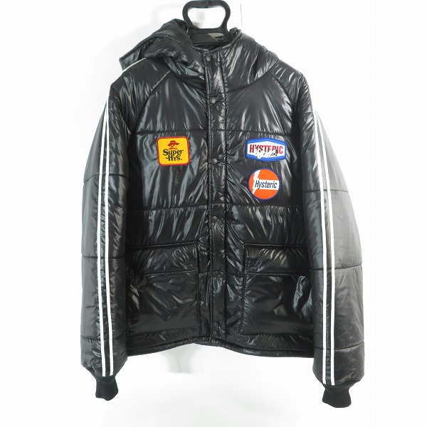 実際に弊社で買取させて頂いたHYSTERIC GLAMOUR/ヒステリックグラマー HYSTERIC RACING 中綿 フーデッド ブルゾン 02233AB03/XL