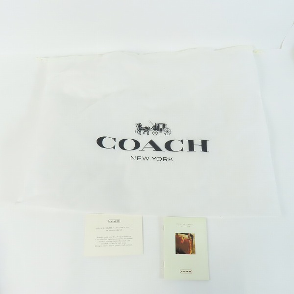 実際に弊社で買取させて頂いたCOACH/コーチ オールドコーチ ターンロック レザー 2WAY ショルダーバッグ/ブリーフケースの画像 8枚目