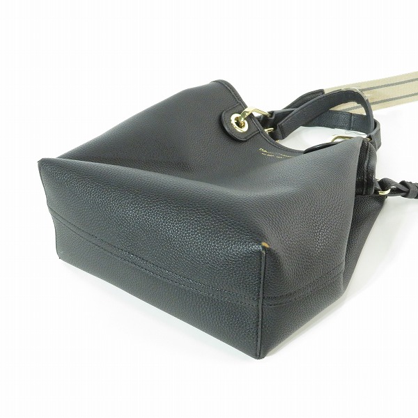 実際に弊社で買取させて頂いたEMPORIO ARMANI/エンポリオアルマーニ 2Way レザー ショルダー バッグの画像 3枚目