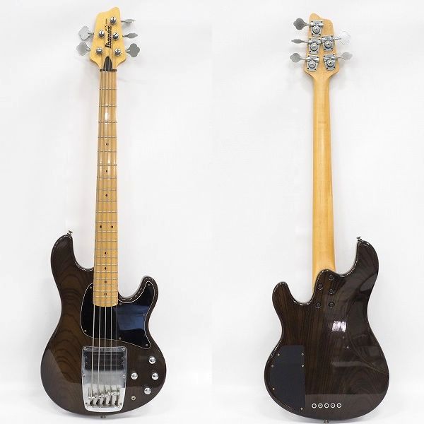 実際に弊社で買取させて頂いた★Ibanez/アイバニーズ ATK series アクティブ 5弦エレキベース 日本製 ソフトケース付の画像 1枚目