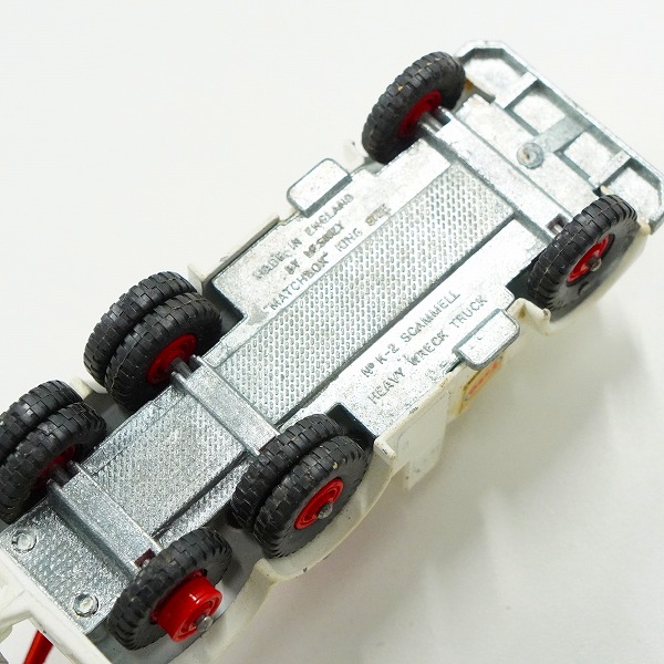 実際に弊社で買取させて頂いたMATCHBOX/マッチボックス K-2  KING SIZE SCAMMELL HEAVY WRECK TRUCK Esso/スキャメル レッカートラック ミニカーの画像 7枚目