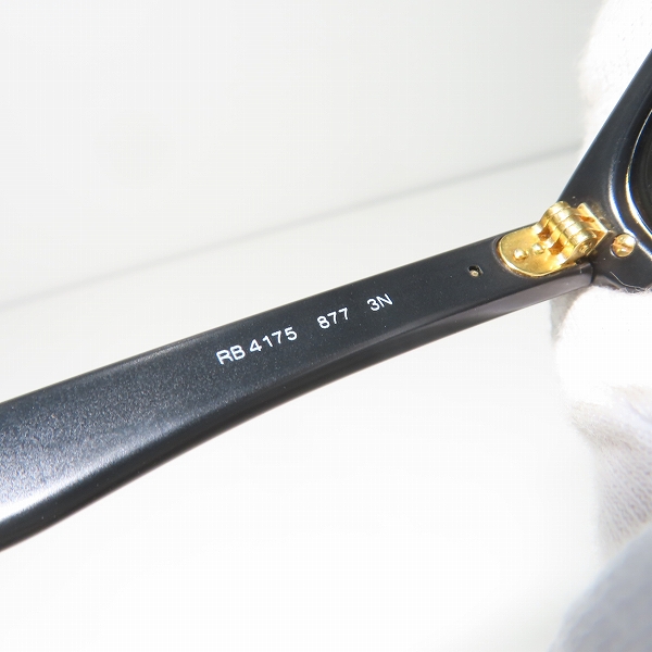 実際に弊社で買取させて頂いたRay-Ban/レイバン 度入り サングラス クラブマスター RB4175 877の画像 6枚目