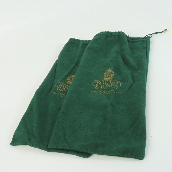 実際に弊社で買取させて頂いたCROCKETT&JONES/クロケットアンドジョーンズ SHIPS別注 キャップトゥ ドレスシューズ 6.5 の画像 9枚目