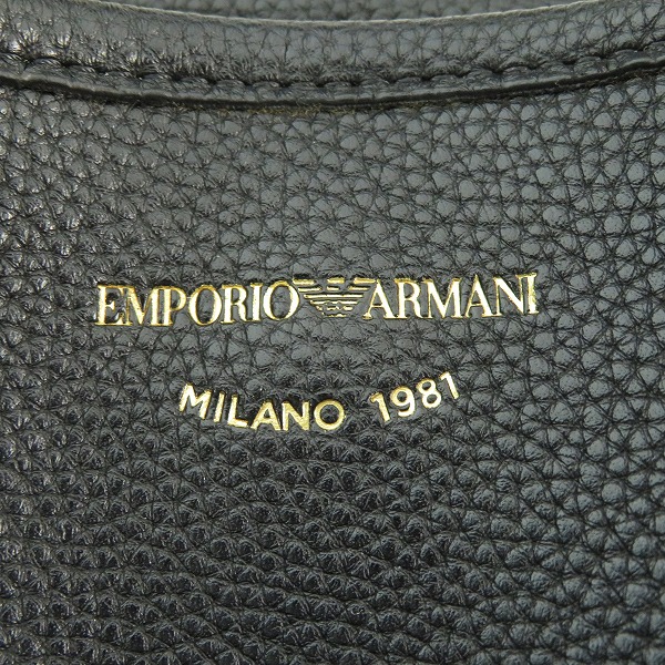 実際に弊社で買取させて頂いたEMPORIO ARMANI/エンポリオアルマーニ 2Way レザー ショルダー バッグの画像 4枚目