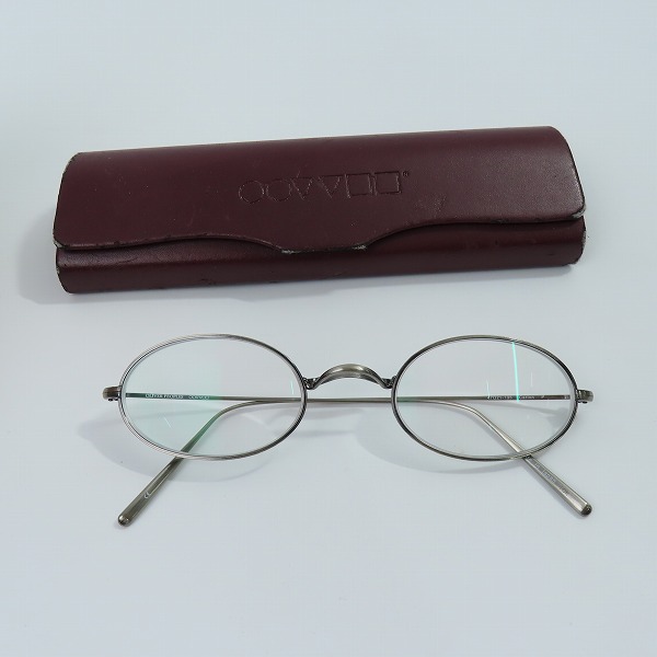 実際に弊社で買取させて頂いたOLIVER PEOPLES/オリバーピープルズ Carlon 眼鏡/メガネフレーム/アイウェアの画像 8枚目