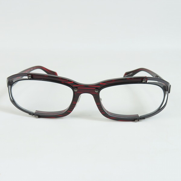 実際に弊社で買取させて頂いたless than human/レスザンヒューマン SAKIGAKE フルリム 眼鏡/メガネフレーム/アイウェアの画像 1枚目