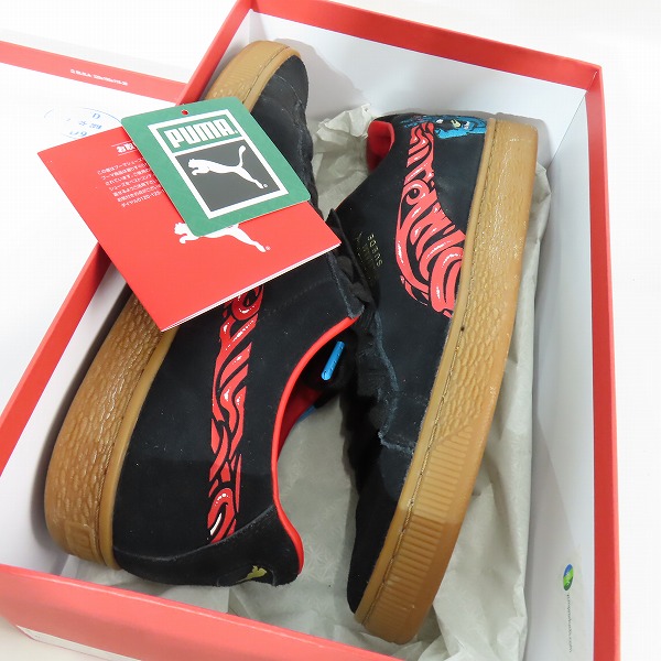実際に弊社で買取させて頂いたPUMA×SANTA CRUZ/プーマ×サンタクルーズ SUEDE CLASSIC 366321-01/27の画像 8枚目