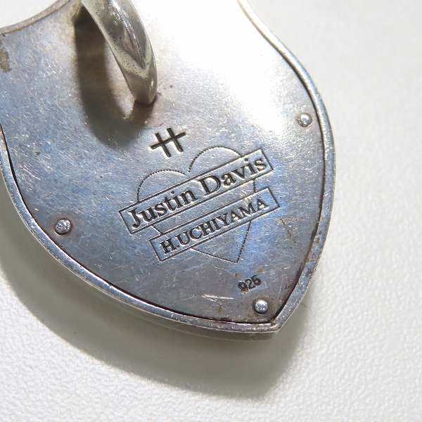 実際に弊社で買取させて頂いたJustin Davis×H.UCHIYAMA/ジャスティンデイビス×内山英雄 Temptation/テンプテーション ペンダント SPJ506の画像 4枚目