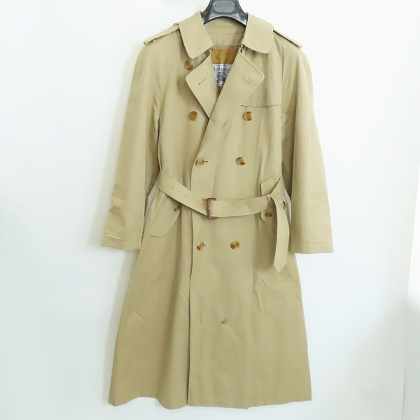 実際に弊社で買取させて頂いたBURBERRYS/バーバリーズ チェック柄ライナー付き トレンチコート/9AR 