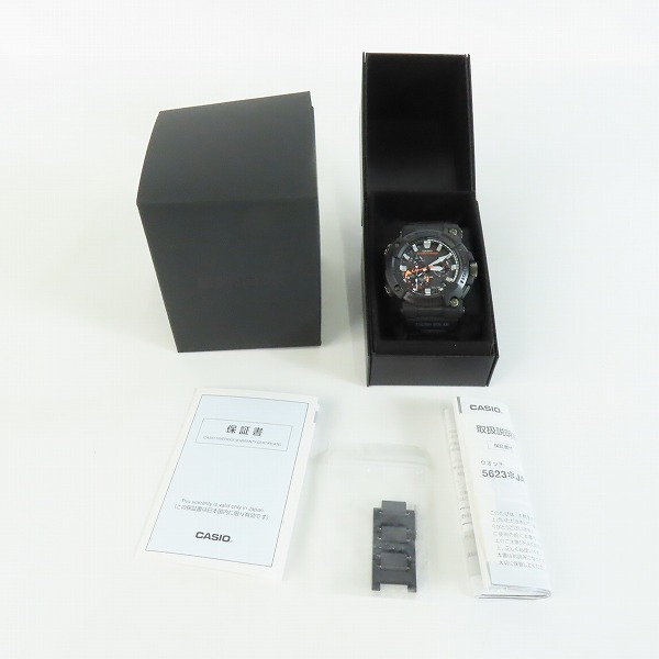 実際に弊社で買取させて頂いた【保証期間内】G-SHOCK/Gショック FROGMAN/フロッグマン Bluetooth ソーラー電波時計 GWF-A1000XC-1AJFの画像 9枚目