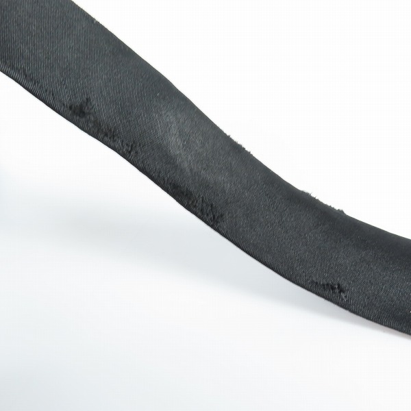 実際に弊社で買取させて頂いたmastermind/マスターマインド ネクタイ ブラックの画像 5枚目