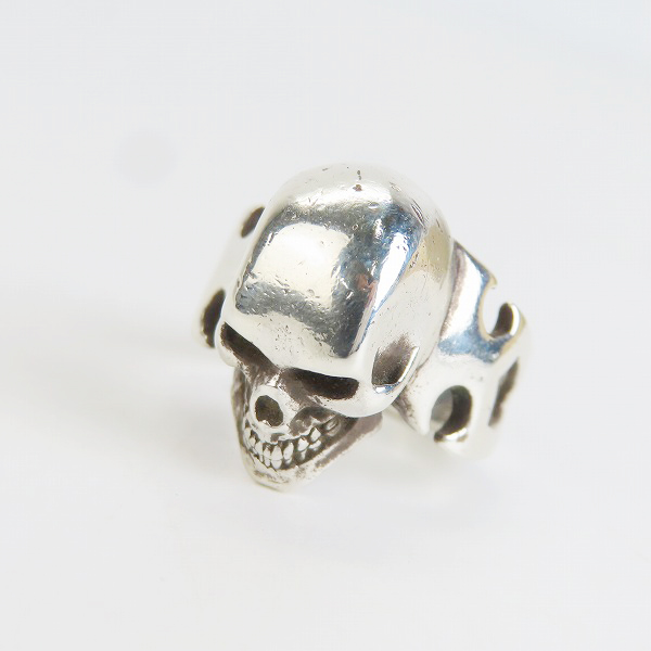 実際に弊社で買取させて頂いたCRAZY PIG/クレイジーピッグ カッタウェイ スカルリング 17号