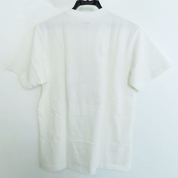 実際に弊社で買取させて頂いた【未使用】STUSSY/ステューシー パイソン柄 プリントTシャツ 半袖カットソー ホワイト Mの画像 1枚目