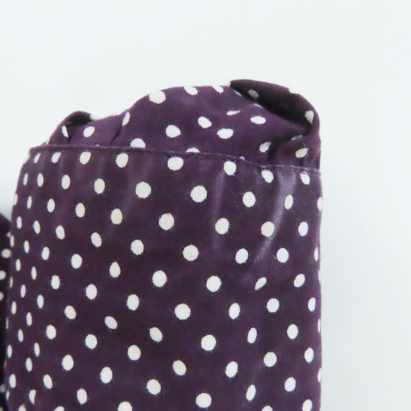 実際に弊社で買取させて頂いたFRED PERRY/フレッドペリー Polka Dot Print L/S Shirt JAPAN LIMITED/ポルカドットプリント 長袖シャツ F4359/Mの画像 5枚目