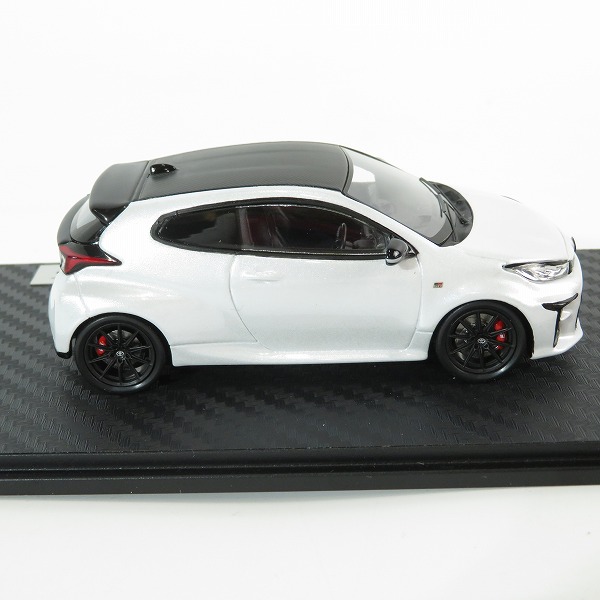 実際に弊社で買取させて頂いたメーカー不明 TOYOTA/トヨタ GR ヤリス プラチナホワイトパールマイカ/ミニカーの画像 3枚目
