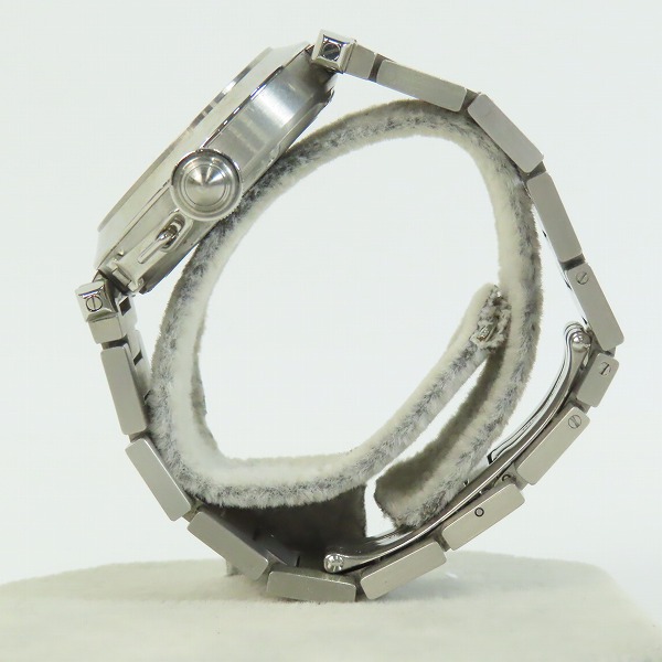 実際に弊社で買取させて頂いたCartier/カルティエ automatic  ブラック文字盤 腕時計 W31043M7 の画像 1枚目