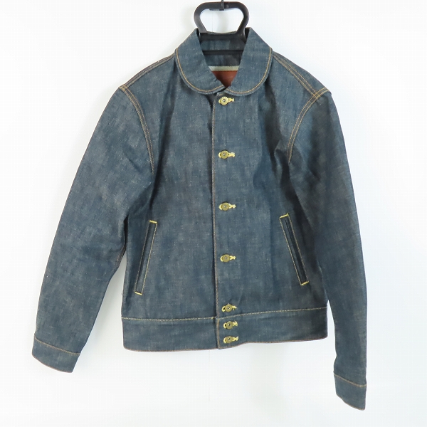 実際に弊社で買取させて頂いたCALEE/キャリー コサックジャケット/デニムジャケット M