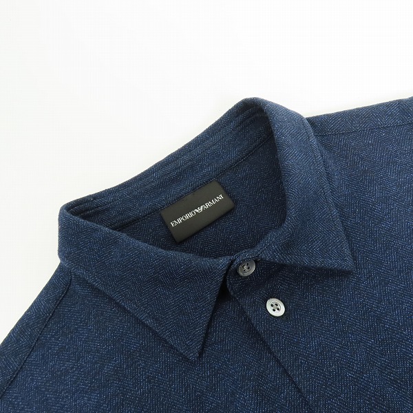 実際に弊社で買取させて頂いたEMPORIO ARMANI/エンポリオアルマーニ 長袖シャツ B1SMOL 1JPCZ/Mの画像 5枚目