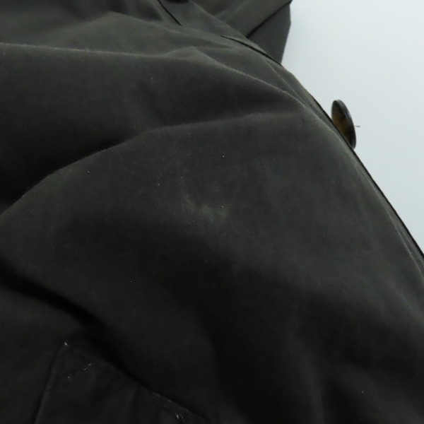 実際に弊社で買取させて頂いたBarbour/バブアー LIGHTWEIGHT/ライトウェイト HARRIER オイルドジャケット/コート MWX1352OL91/Mの画像 8枚目