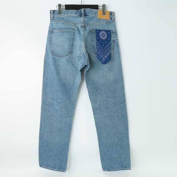 実際に弊社で買取させて頂いたHOLLYWOOD RANCH MARKET/ハリウッドランチマーケット コットン デニム パンツ/31の画像 1枚目