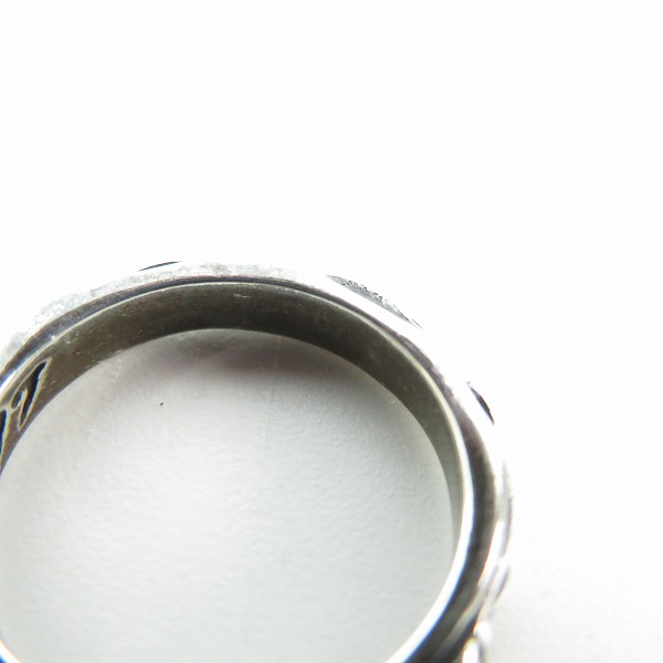 実際に弊社で買取させて頂いたBill Wall Leather/BWL/ビルウォールレザー R202 Thin クロスリング/6.5号の画像 7枚目