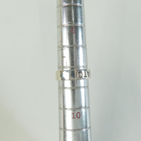 実際に弊社で買取させて頂いたHOLLYWOOD RANCH MARKET/ハリウッドランチマーケット ARIGATO リング /8-8.5号の画像 7枚目