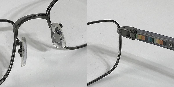 実際に弊社で買取させて頂いたPaul Smith/ポールスミス SPECTACLES メガネフレーム/アイウェア PS-9196 Aの画像 4枚目