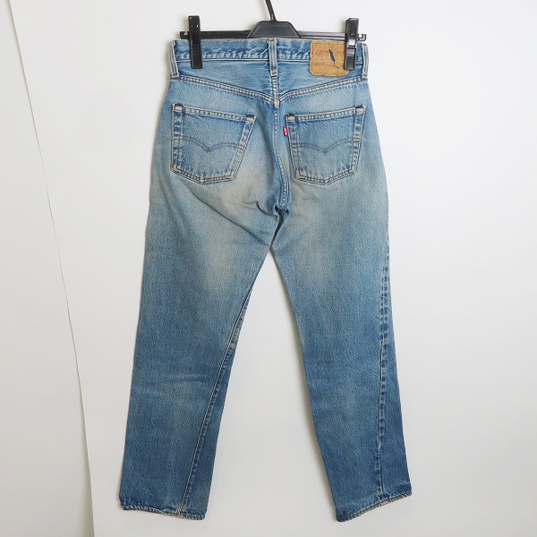 実際に弊社で買取させて頂いたLevis/リーバイス 83年 501 刻印524 赤耳/スモールe ボタンフライ デニムパンツ/W30L34の画像 1枚目