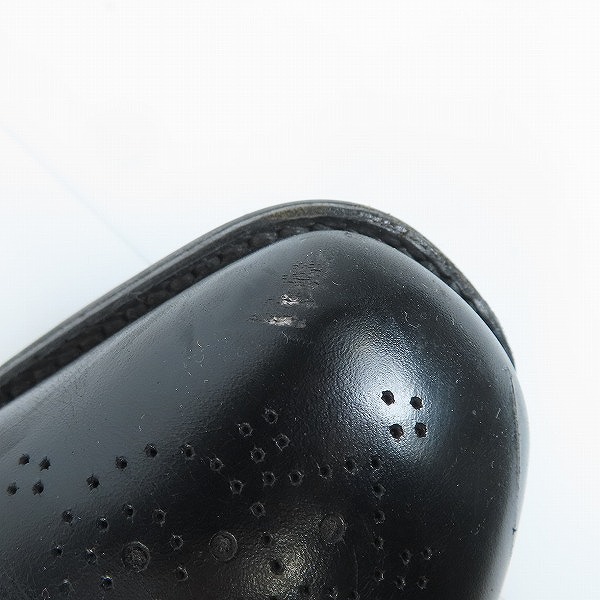実際に弊社で買取させて頂いたGRENSON/グレンソン ストレートチップ メダリオン レザーシューズ 31901/8.5Eの画像 9枚目