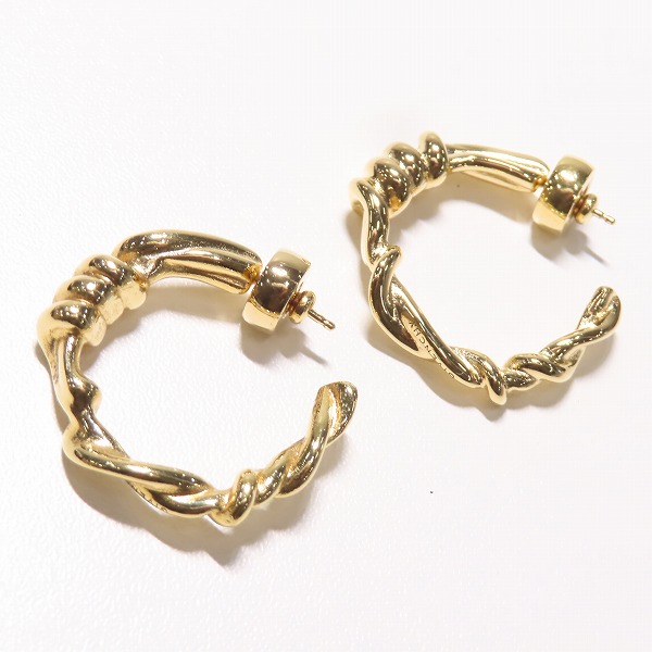 実際に弊社で買取させて頂いたGIVENCHY/ジバンシィ Twisted/ツイステッドピアス 両耳 BF10XNF003
