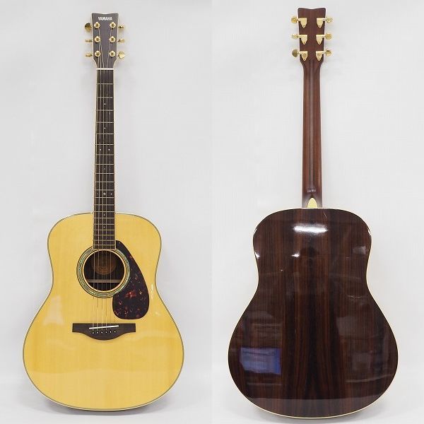 実際に弊社で買取させて頂いた★YAMAHA/ヤマハ LL6 ARE エレアコ/アコースティックギター/アコギ セミハードケース付の画像 1枚目