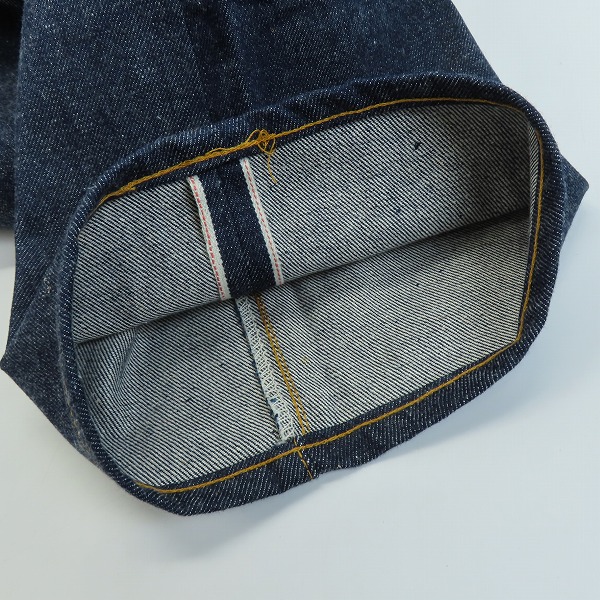 実際に弊社で買取させて頂いた【未使用】Levi’s/リーバイス 501-XX0R 501XX 96年製 フラッシャー付 復刻 セルビッチデニムパンツ W34L36の画像 5枚目