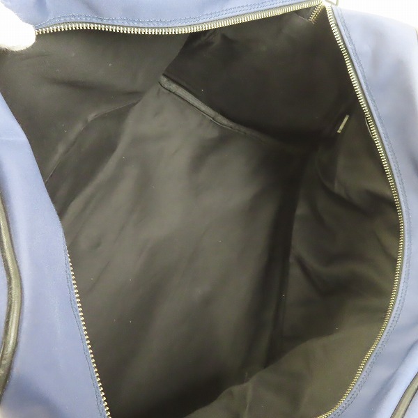 実際に弊社で買取させて頂いたCOMME des GARCONS SHIRT × FRED PERRY/コムデギャルソンシャツ×フレッドペリー コラボボストンバッグ ネイビー×ブラックの画像 3枚目