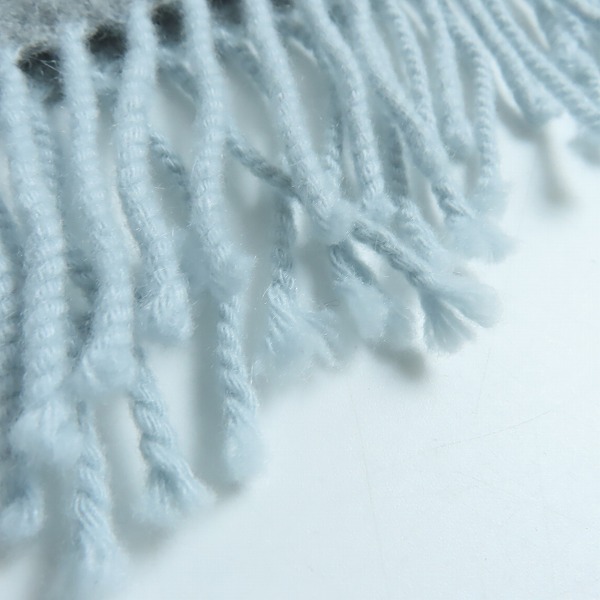 実際に弊社で買取させて頂いたDunhill/ダンヒル カシミア マフラー グレーの画像 6枚目