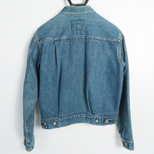 実際に弊社で買取させて頂いたLEVIS/リーバイス 71507XX/J02刻印/ビッグE デニムジャケット/Gジャン/38の画像 1枚目