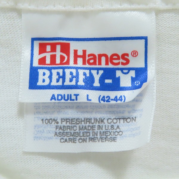 実際に弊社で買取させて頂いたJimmy Page & Robert Plant "Zoso World Tour/ジミー・ペイジ&ロバート・プラント ツアーTシャツ バンドTシャツ Lの画像 2枚目