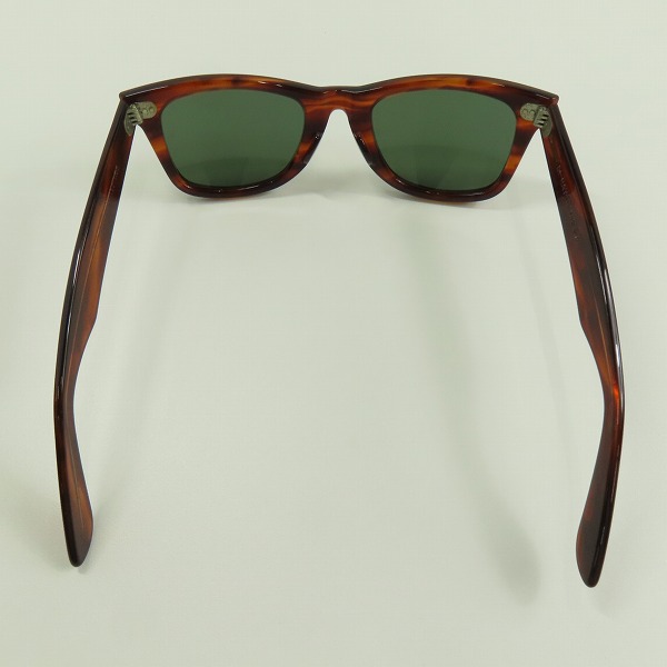 実際に弊社で買取させて頂いたRay-Ban/レイバン B&L ボシュロム社製 WAYFARER/ウェイファーラー サングラス/アイウェアの画像 3枚目