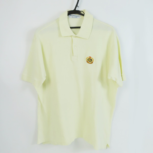 実際に弊社で買取させて頂いたBurberry's/バーバリーズ 半袖ポロシャツ ロゴ刺繍/L