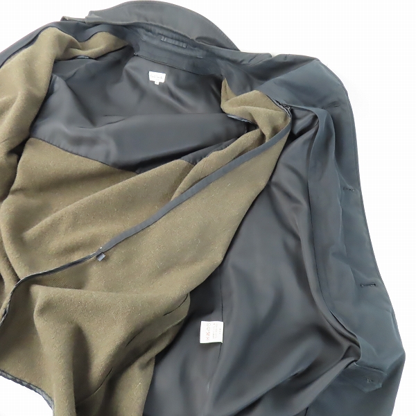 実際に弊社で買取させて頂いたPaul Smith LONDON/ポールスミスロンドン フリースライナー付き ステンカラーコート PS-259S/Mの画像 6枚目
