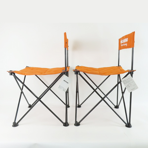 実際に弊社で買取させて頂いたミキハウス 30周年 折りたたみチェア 2点セットの画像 1枚目